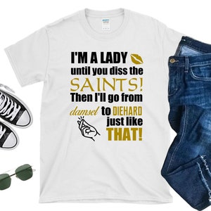 Saints Fan, Who Dat, New Orleans Saints Shirt, New Orleans, Who Dat Nation, Nfl shirt, Football Fan, New Orleans Shirt Bild 1