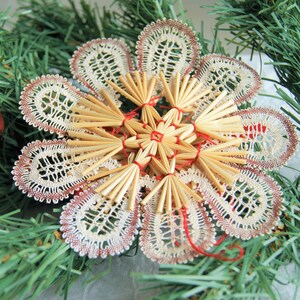 Sujet de Noel en dentelle Décoration sapin Ornement de Noel | Etsy