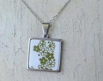 Broken China Pendant