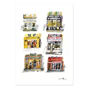 Brick Lane - A2 signed limited edition giclée print by James Oses