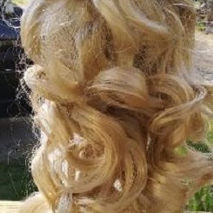 Long Curls Clip On HAIR PIECE in your choice of colors