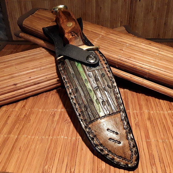 Leather Fixed Blade Knife Sheath