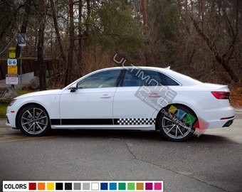 B6 RS4 for Audi A4 avant Lowered WAGON MAFIA sticker