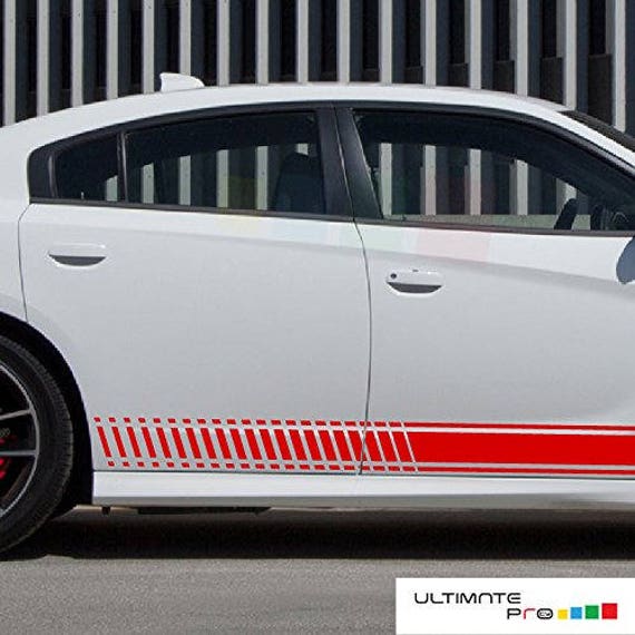Side Stripe Kit Sticker For Chrysler 300 15 16 17 18 Top Graphics Roof Auto Parts Accessories Car Truck Exterior Parts