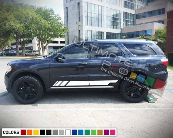 Side Door Stripes Decal Sticker For Dodge Durango Srt Sport Etsy