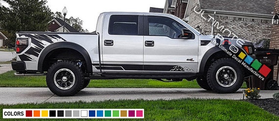 2009-2011 Ford F150 STX Decals Stickers Set F Truck Bed Side Full Color