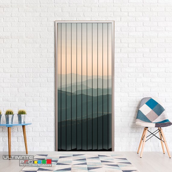 Home Door Curtain Unique Bed Room String Curtains Pattern Art Etsy