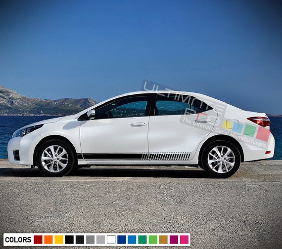 Stickers Decal For Toyota Corolla Stripe Body Kit Replacement Etsy