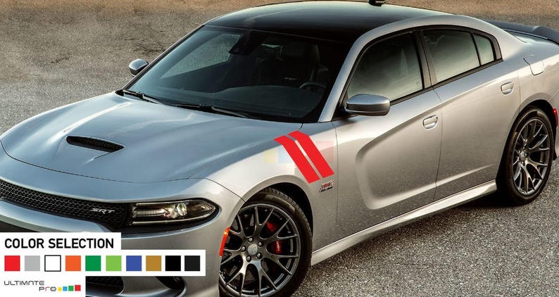 Full Kit of Stickers Decas compatible with dodge Charger No143