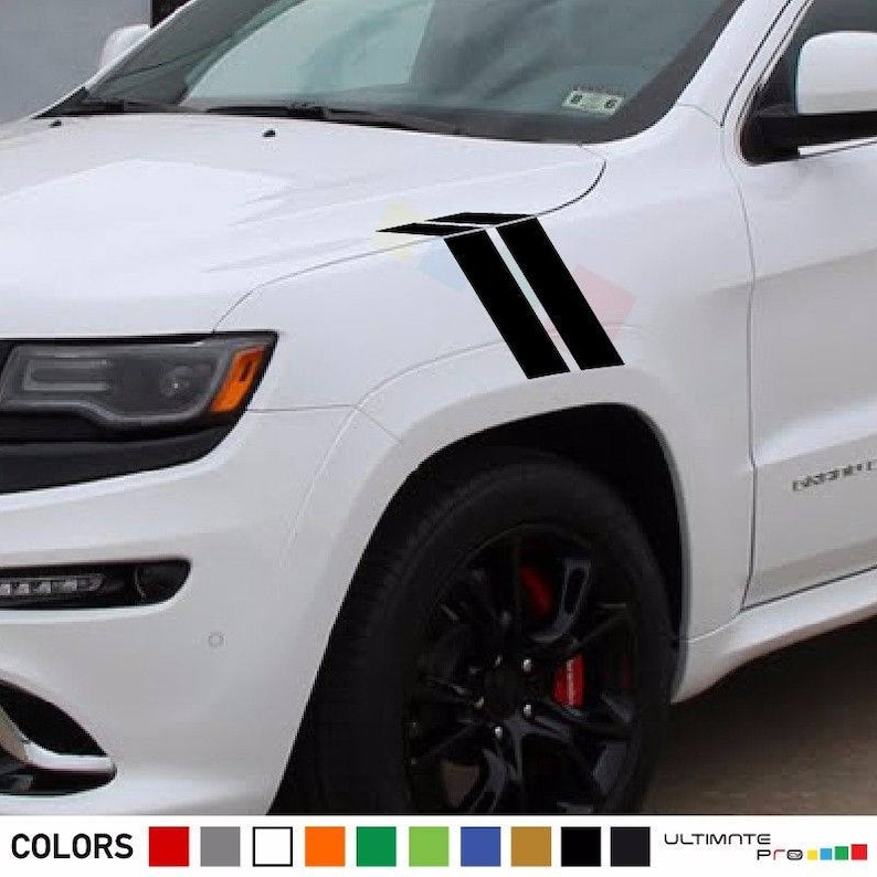 Sticker Stripe kit for Jeep Grand Cherokee srt8 left right Etsy