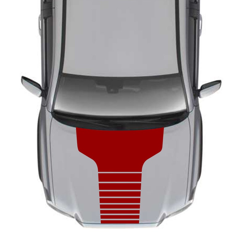Sticker Kit Hood Stripes for Toyota Tacoma 4x4 Wrap Modern Turbo Lifted start mirrors Arrow