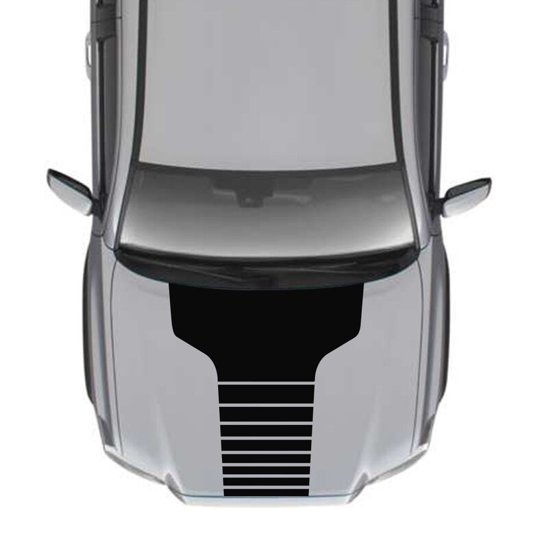 Sticker Kit Hood Stripes for Toyota Tacoma 4x4 Wrap Modern Turbo Lifted start mirrors Arrow