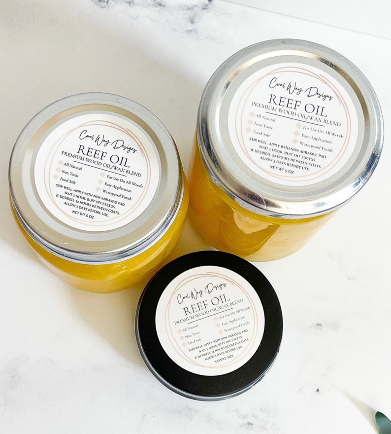 Sample Size Reef Oil 2oz. Food Safe Wood Oil Drying Oil With Etsy