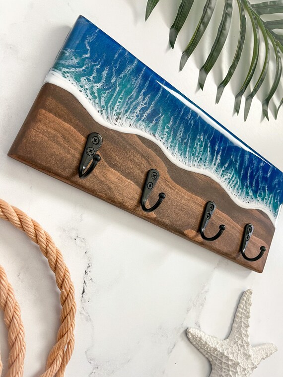 Beach key holder for wall sale