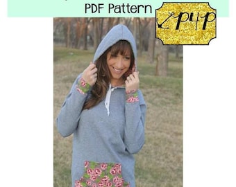 Raglan Add On Pack (for Relaxed Raglan + Slim Fit Raglan) | PDF Sewing Pattern, Adult Sizes XXS - Plus 3X