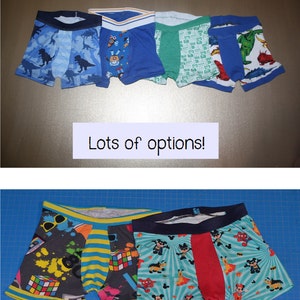 Pirates' Booty Boxer Brief Sewing PDF Pattern Sizes 12/18mth to 14 image 4