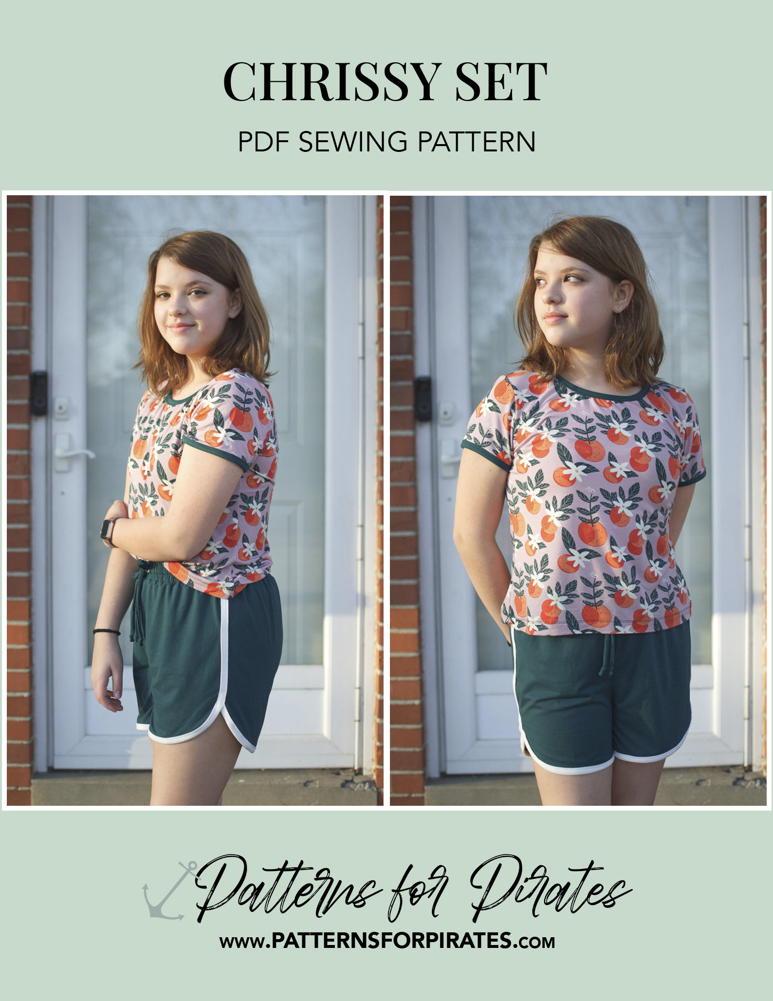 Chrissy Set | PDF Sewing Pattern, Adult Sizes XXS - Plus 5X - Etsy