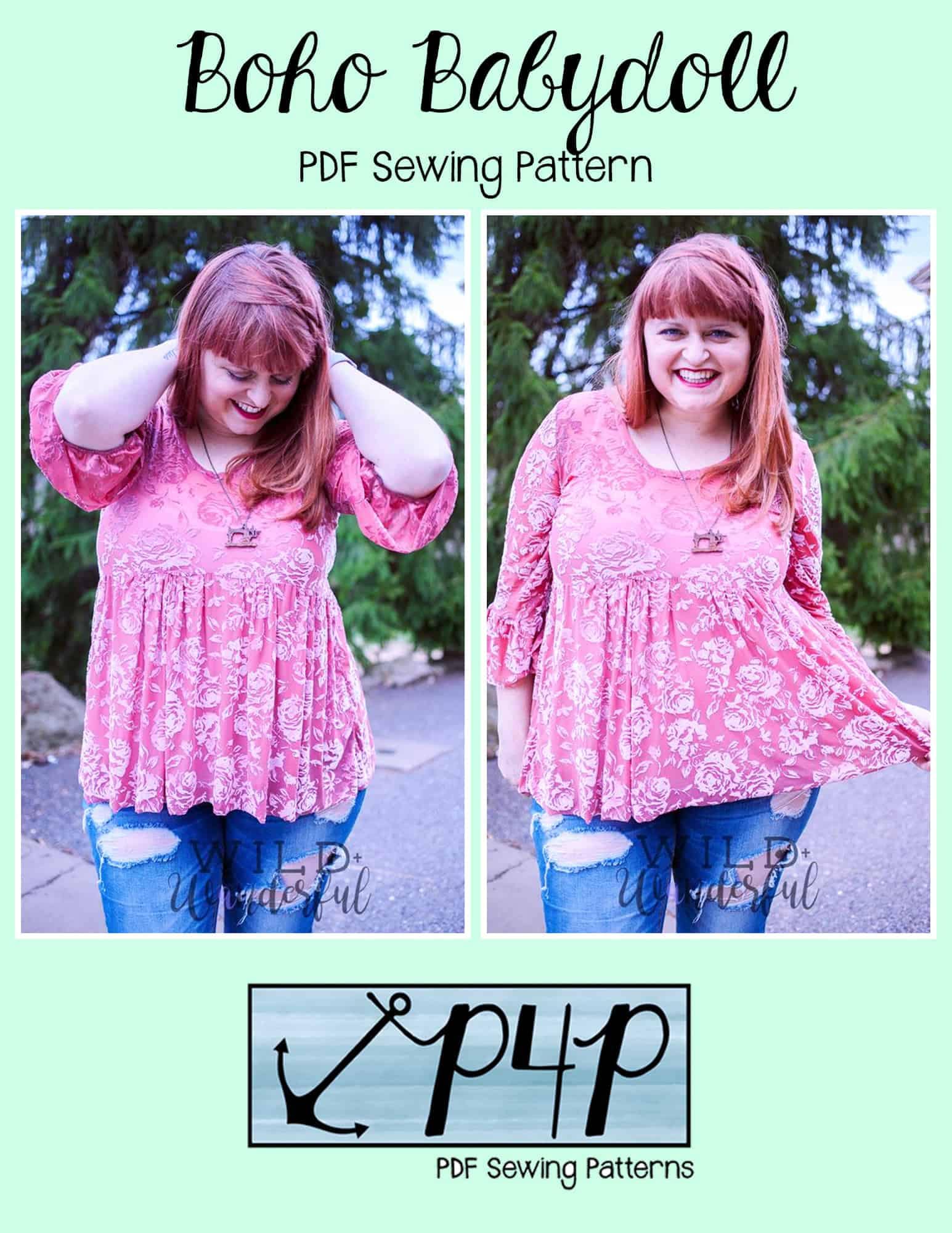 boho babydoll dress pattern Boho Babydoll
