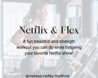 Flex-Laufband Krafttraining Trainingsplan|Geh- und Krafttrainingsplan für vielbeschäftigte Frauen | Kraft + Laufband Workout Anleitung