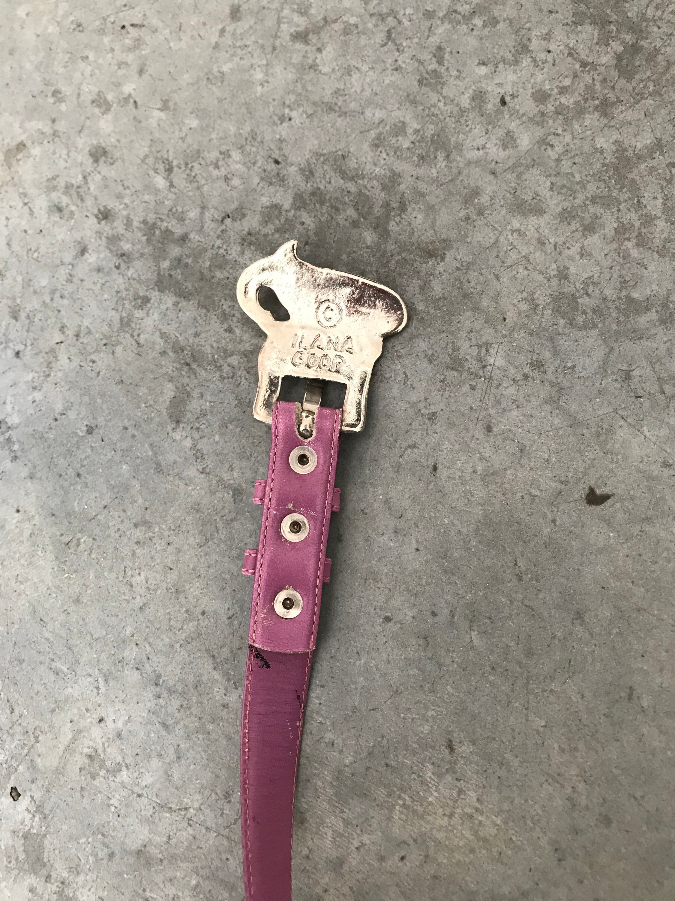 Ilana Goor Elephant Art To Wear Womens Belt Size Small Ilana Goor Belt - Etsy main image 4