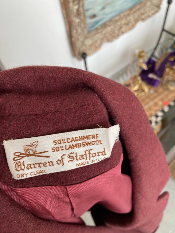 70’s Wool 3-Piece Suit Set Skirt and Pants by Warren Of Stafford