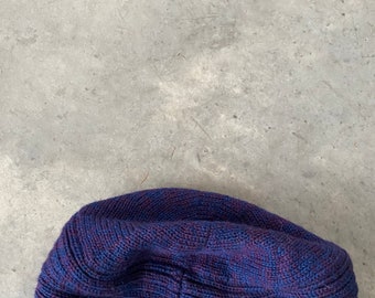 Vintage Patricia Underwood Purple Blue Wool Turban Hat OS  display picture 1