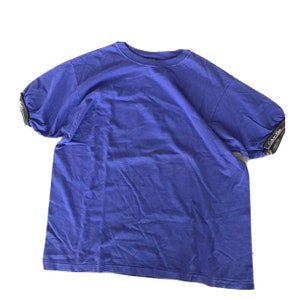 Calvin Klein Sport Blue Womens Short Sleeve T-Shirt Shirt Top Medium