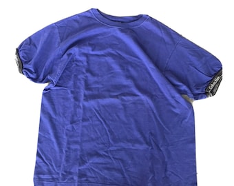 Calvin Klein Sport Blue Womens Short Sleeve T-Shirt Shirt Top Medium