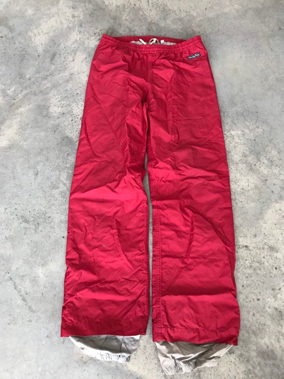 Vintage The Windy Pass by The North Face Red Mens Snow Pants | Etsy