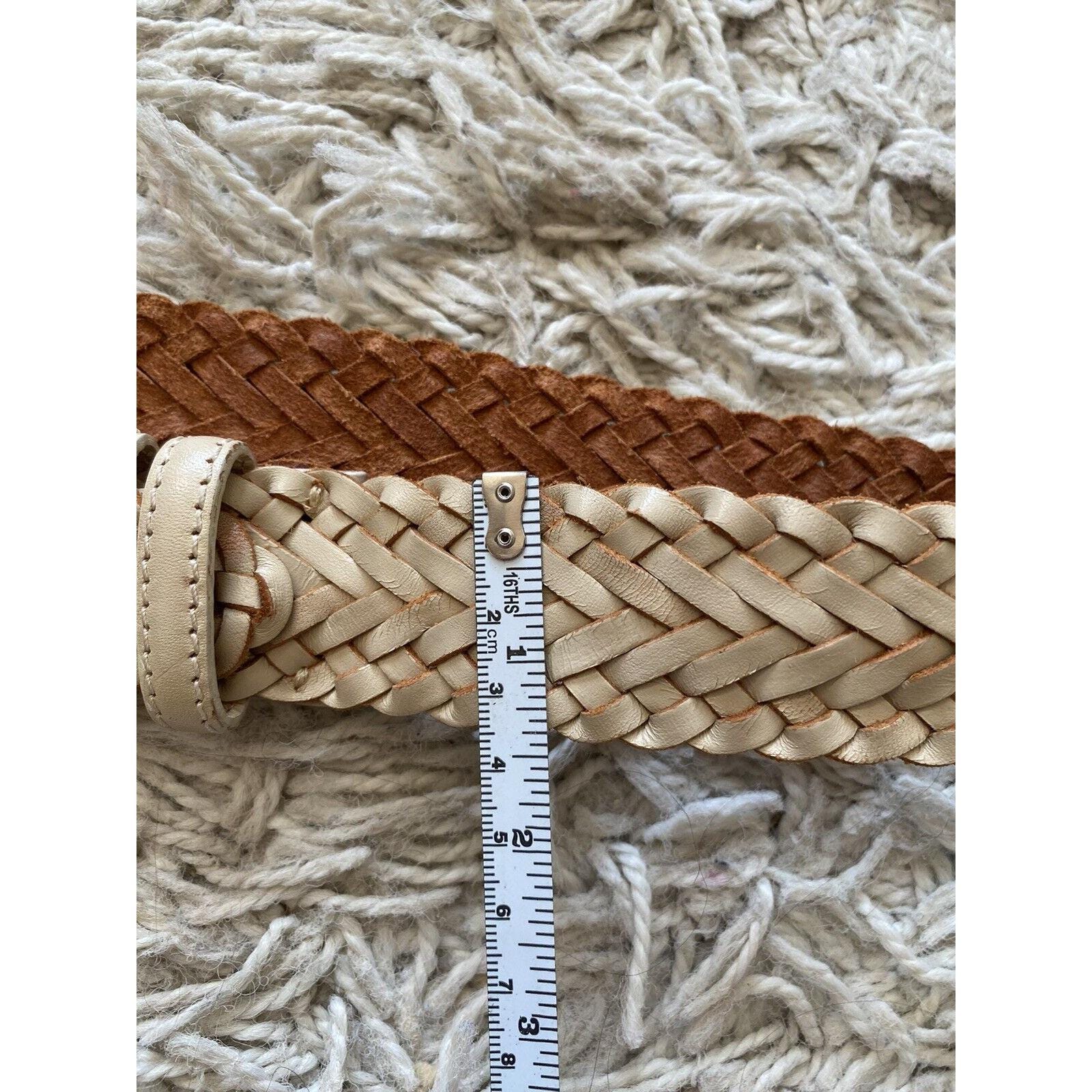 De Vecchi by Hamilton Hodge genuine leather belt. De Vecchi by Hamilton Hodge Brown Suede Leather Belt Italy  main image 4