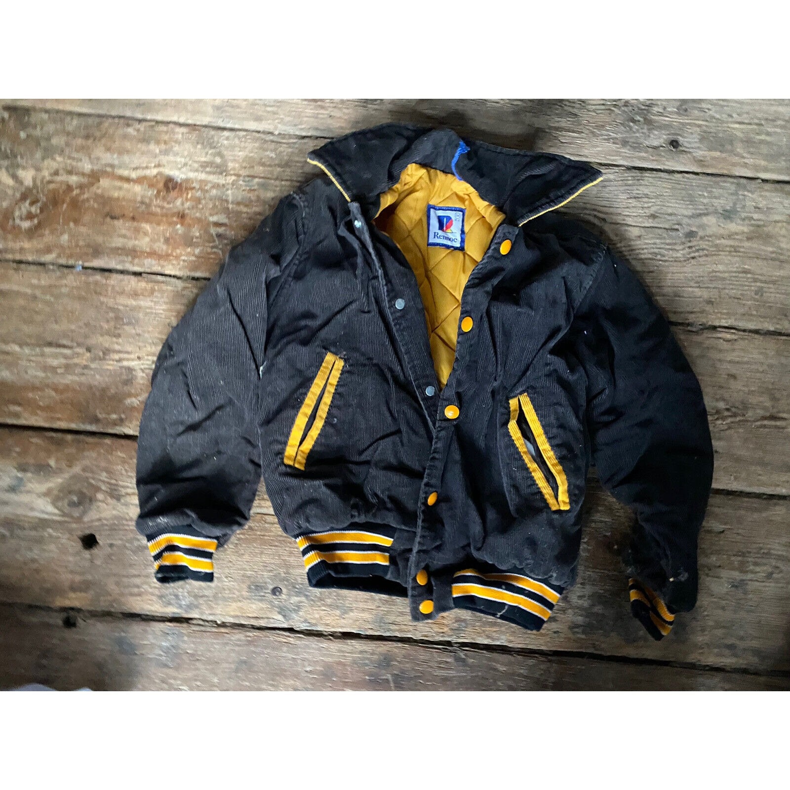 Vintage Rennoc Jacket Varsity Kids Boys 80s Medium 10-12 - Etsy