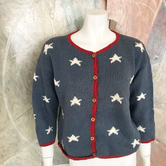 Planet Earth Sweaters Handcrafted Star Patterned W