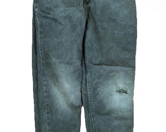 Vintage Cool Blues Jeans Green Boys Kids Size 7
