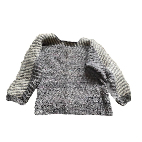 Vintage Renée Tener For Jeanne Pierre Sweater Medium Wool Silk Mohair 80s