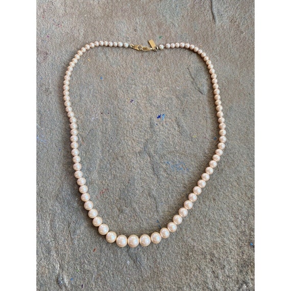 Vintage Collar Necklace Marvella Pearl - Etsy