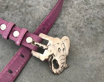 Ilana Goor Elephant Art To Wear Womens Belt Size Small Ilana Goor Elephant Art To Wear Womens Belt Size Small | eBay main image 2