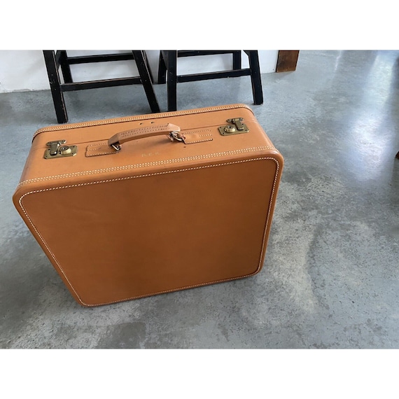 Vintage Luggage Antique Suitcase Amelia Earhart 1… - image 1