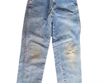 Pantalones vaqueros Wrangler vintage estilo vaquero para jóvenes, talla 12 regular