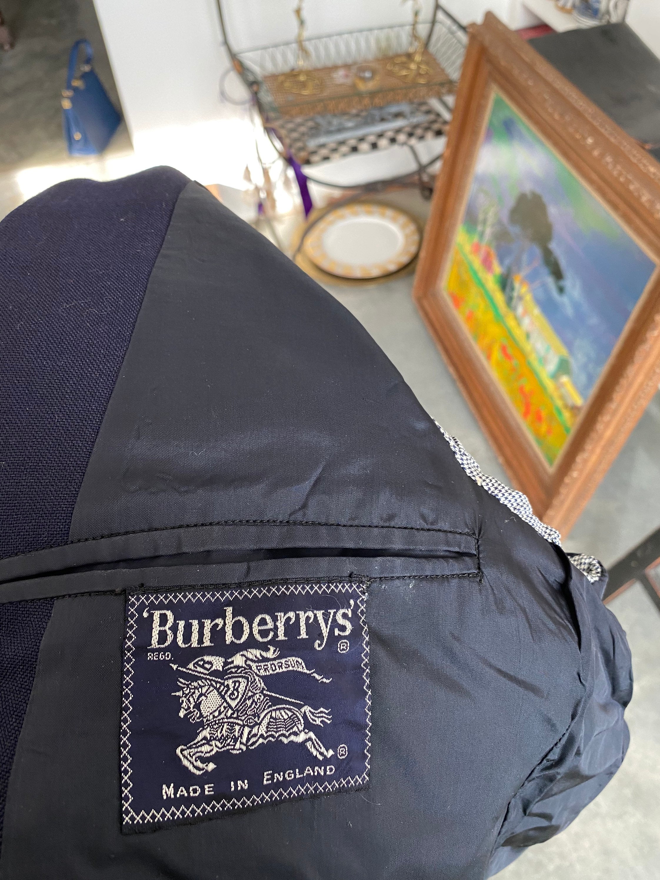 Burberry's　バーバリーズ　MARINE　YACHTING　ジャケット Vintage Burberry Sailing Crew 90s Jacket - Etsy