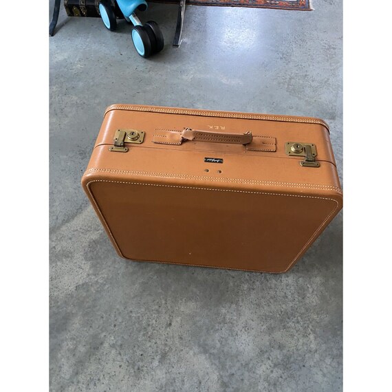 Vintage Luggage Antique Suitcase Amelia Earhart 1… - image 9