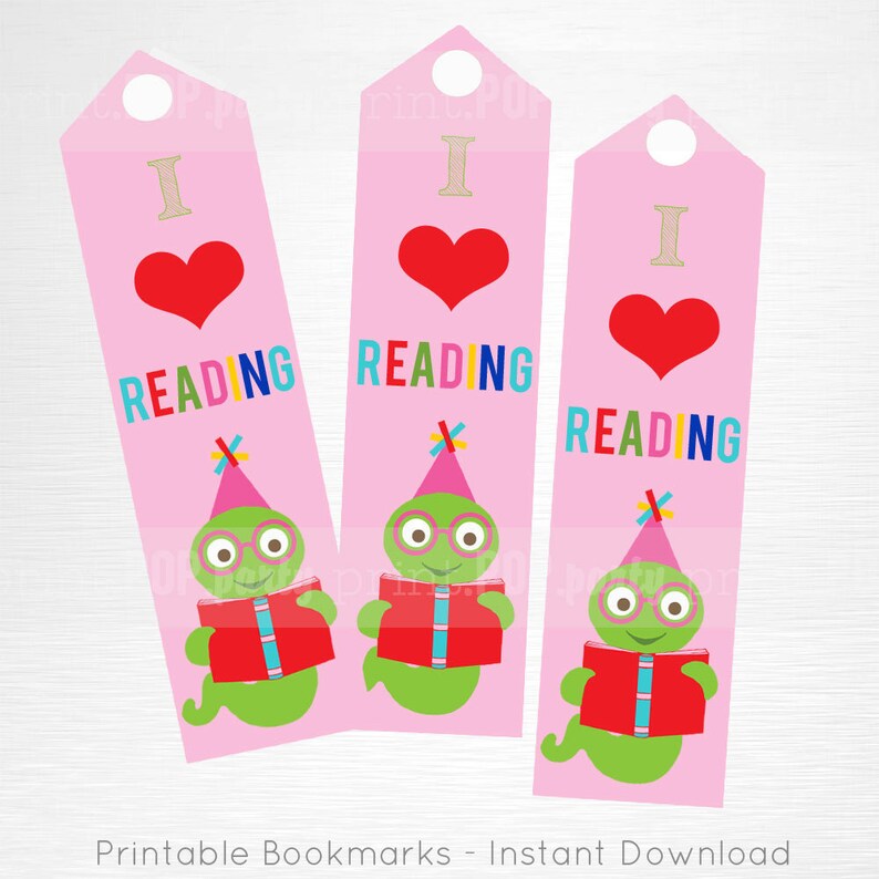 Pink Bookworm Birthday Party Printable Bookmarks Kids Party Etsy pink-bookworm-birthday-party-printable-bookmarks-kids-party-etsy