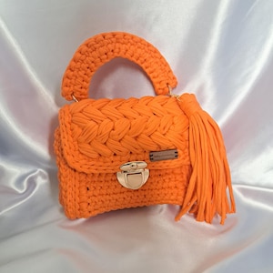 Crochet Handbag - Handmade