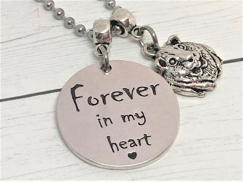 Pet Memorial Guinea Pig Guinea Pig Memorial Necklace Pet Memorial Pet Memorial Jewelry Pet Memorial Gift Pet Loss Gift