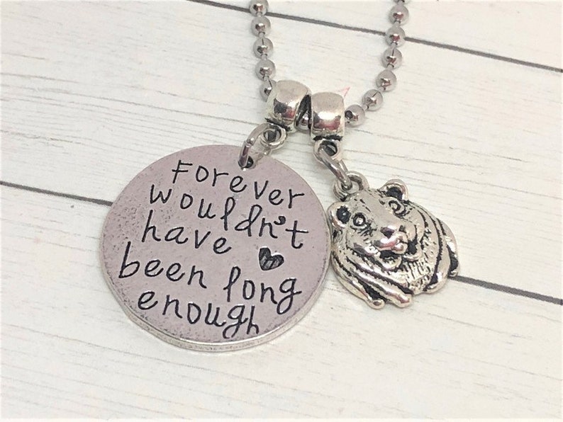 Pet Memorial Guinea Pig Guinea Pig Memorial Necklace Pet Memorial Pet Memorial Jewelry Pet Memorial Gift Pet Loss Gift