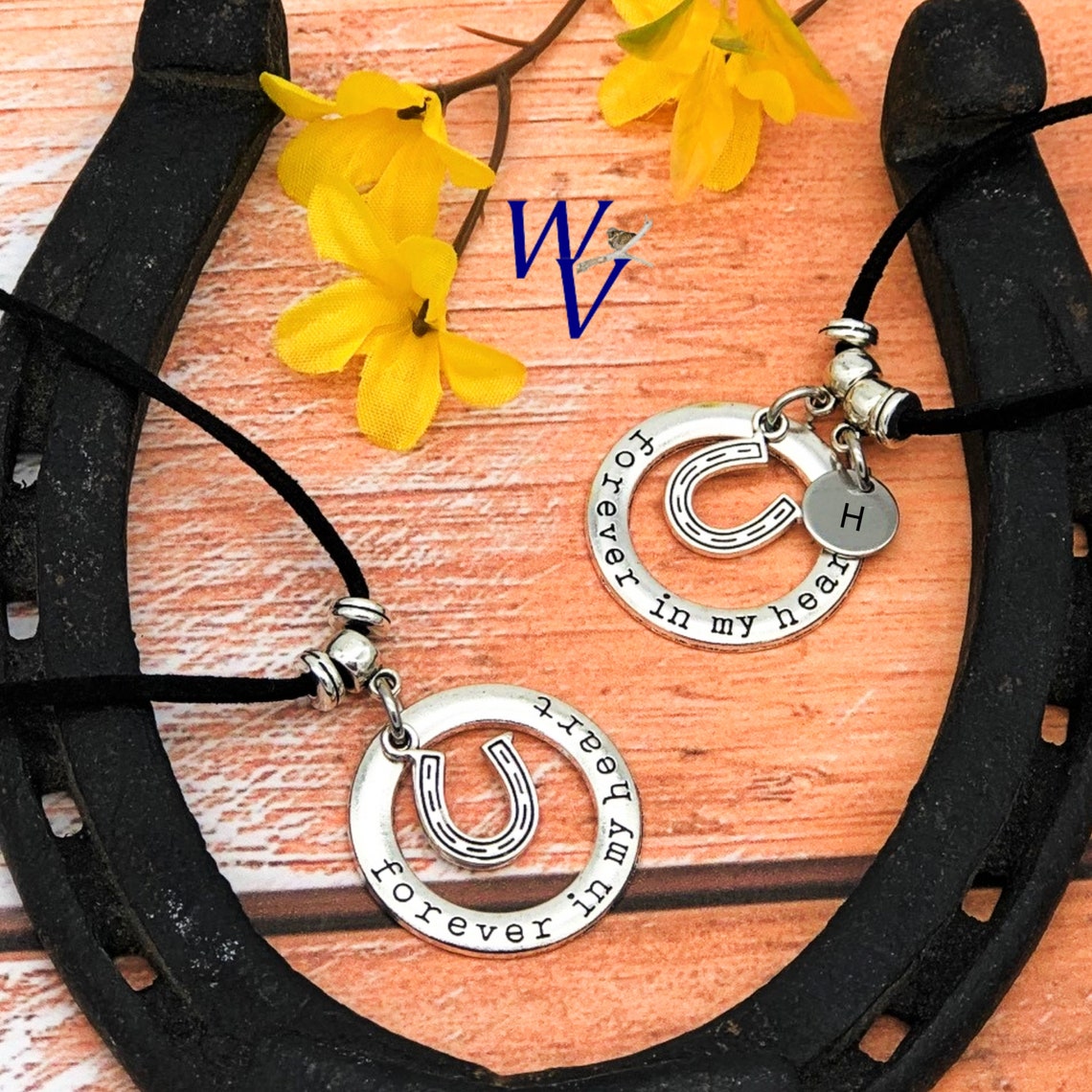 Personalized Horse Gifts Horse Memorial Necklace Pet Loss Etsy