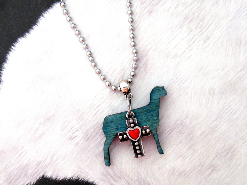 Sheep Necklace Farmer Gift Etsy