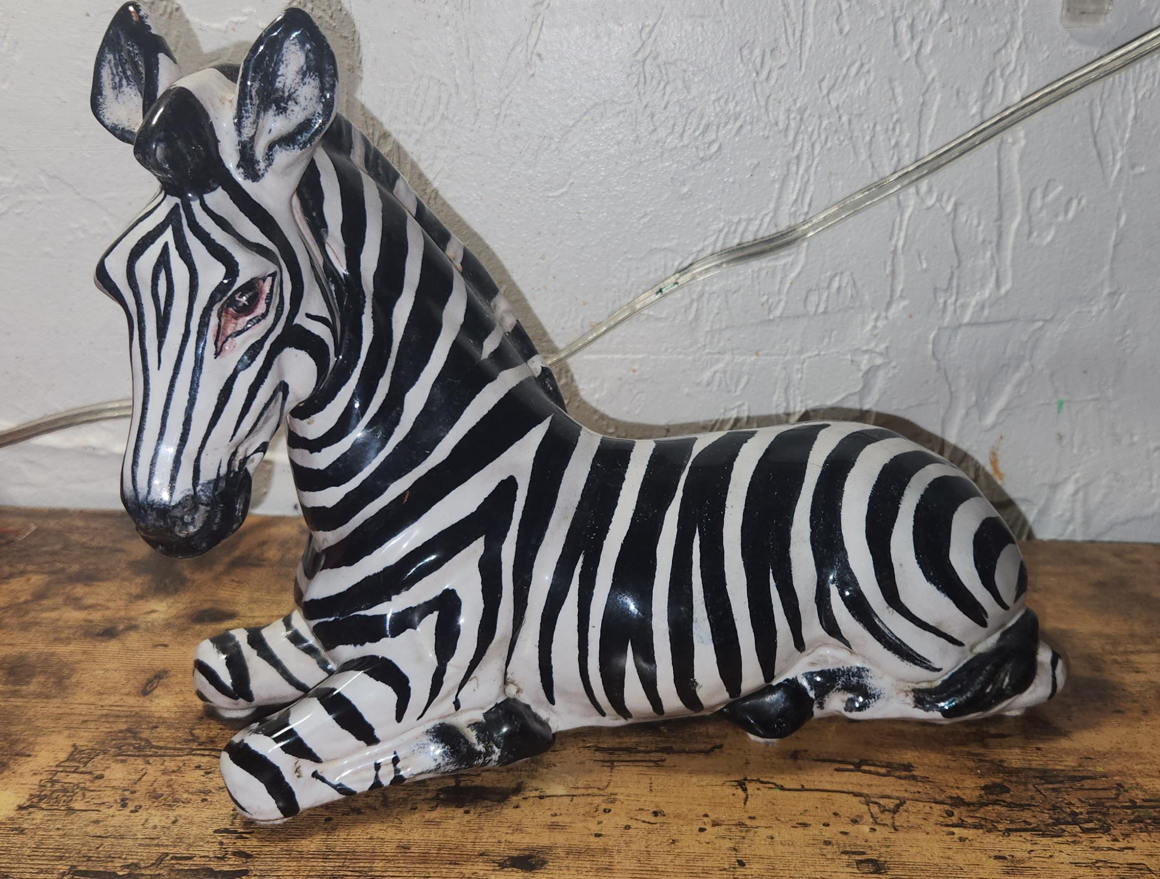 Italian Zebra Pottery - Etsy