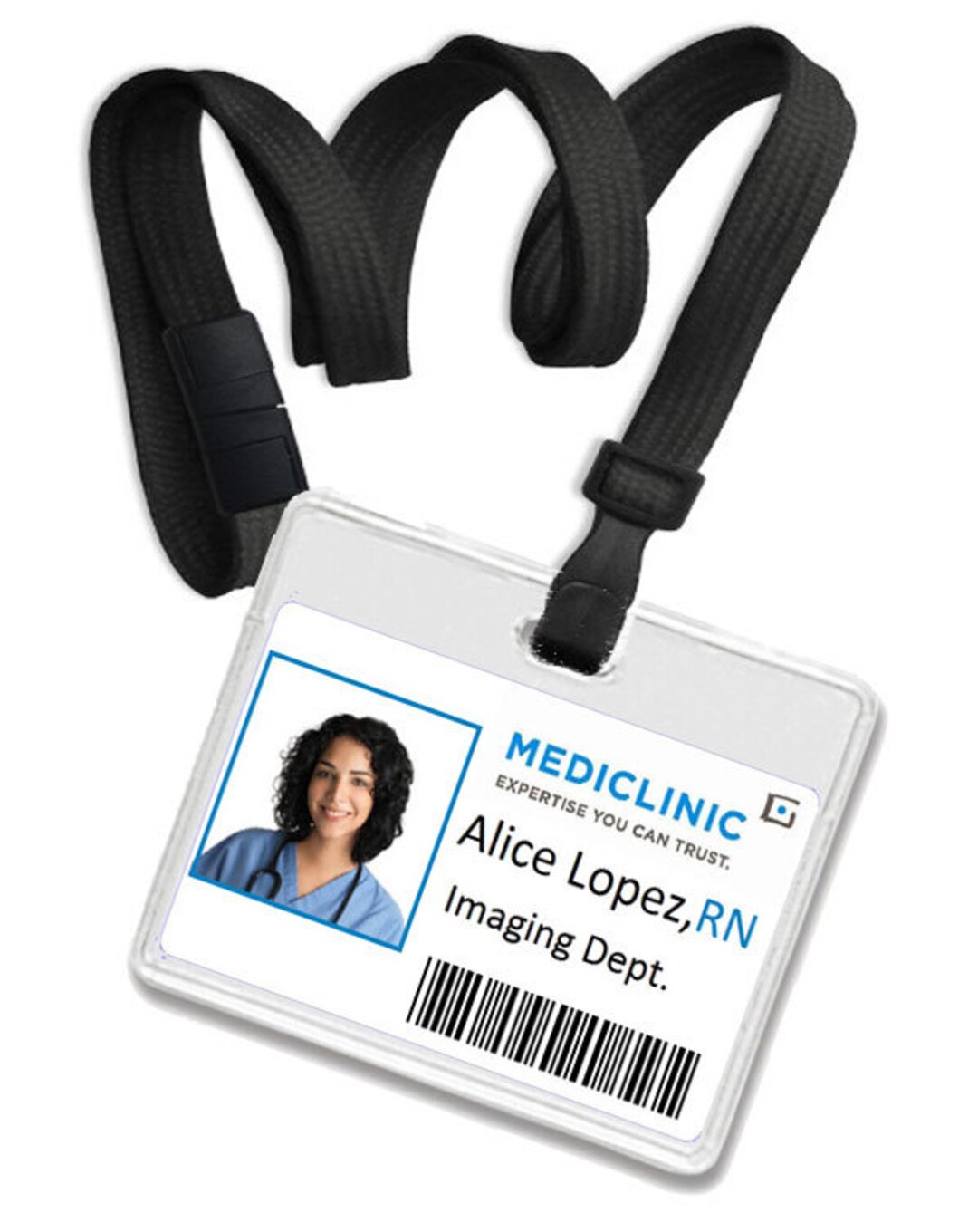 MRI Safe 5/8 Breakaway Lanyard Badge Holder Etsy