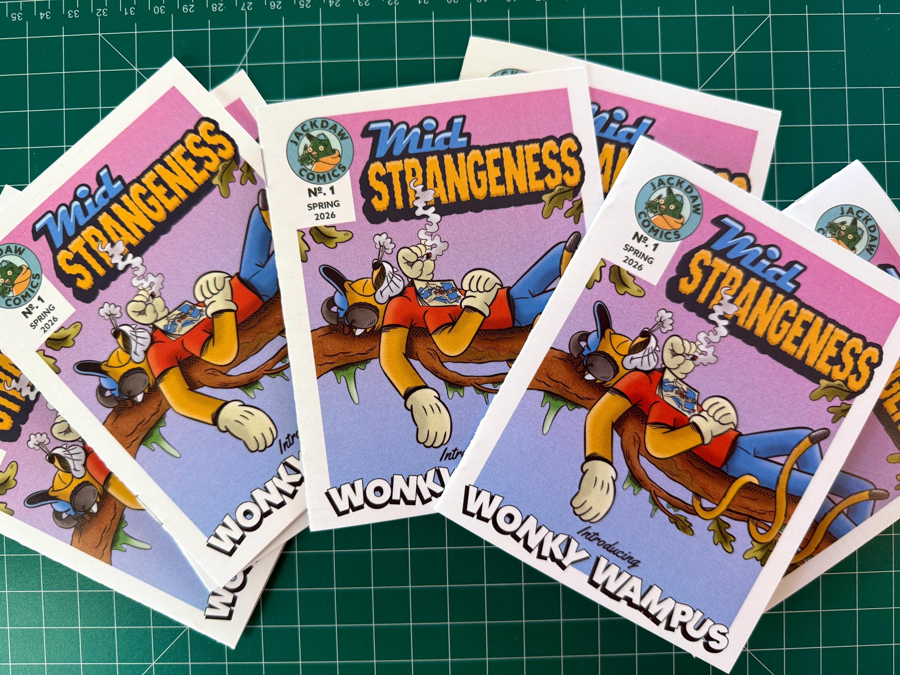 ARTMANIA VOL.1 ミニコミ誌 Mid Strangeness No. 1 Mini Comic/zine - Etsy