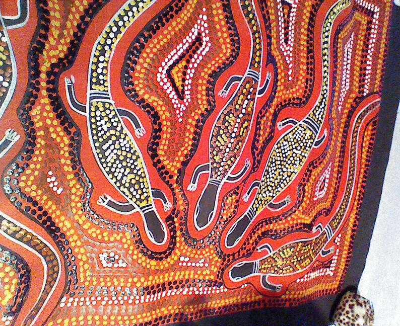 AUSTRALIAN ABORIGINAL ART Original Aboriginal Art 60 X 48 Cm Etsy